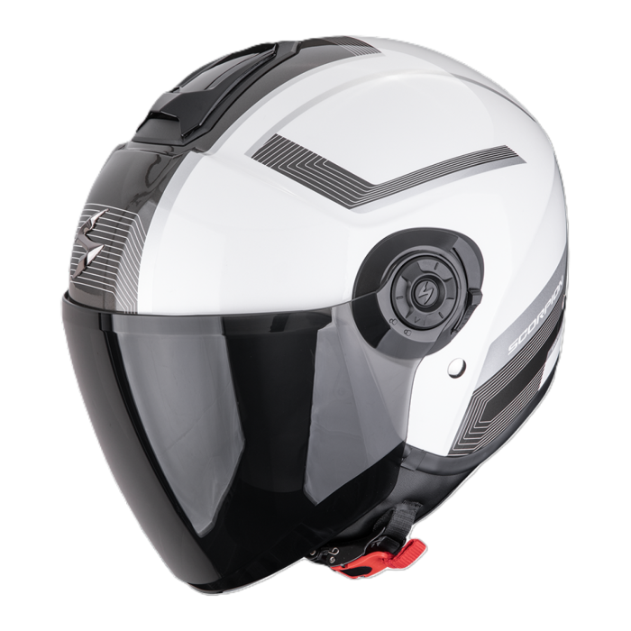 Casco Jet Scorpion Exo-city II Cosmos Bianco Perla