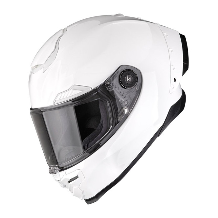 Casco Integrale Scorpion Exo-race Air Solid Bianco