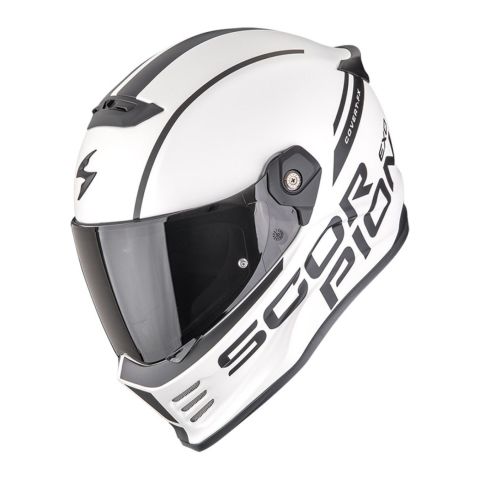 Casco Integrale Scorpion Covert Fx Danko Bianco Perla Opaco N