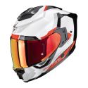 Casco Integrale Scorpion Exo-1500 Air Arena Bianco Rosso