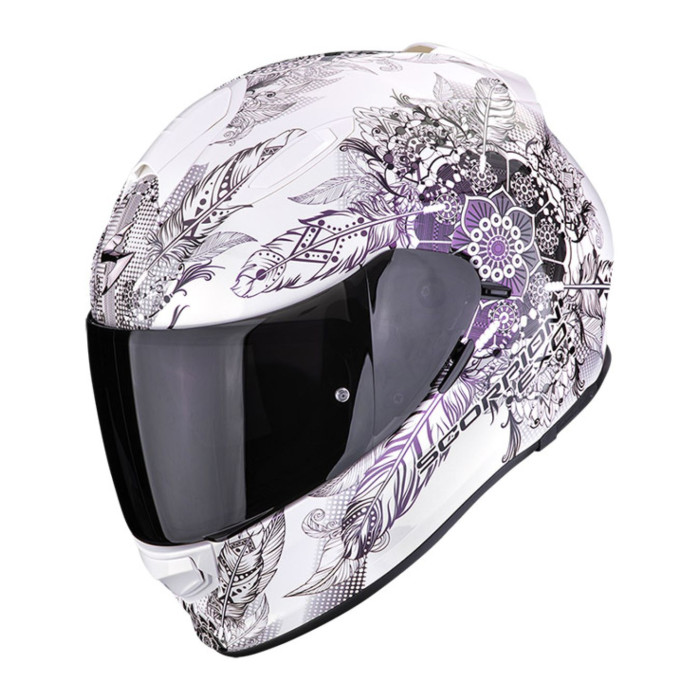 Casco Integrale Scorpion Exo-491 Dream Bianco Camaleonte