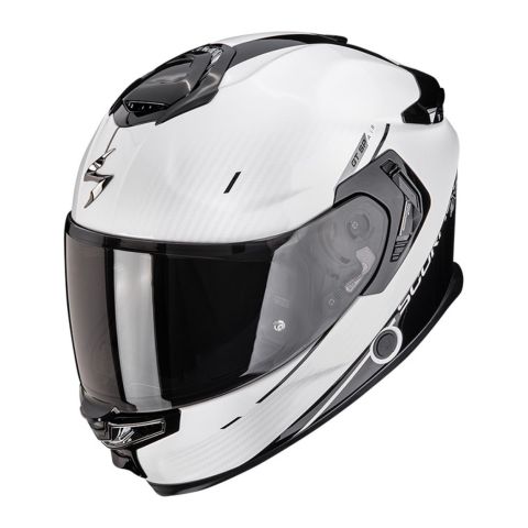 Casco Integrale Scorpion Exo-gt Sp Air Asphalt Bianco Perla Nero