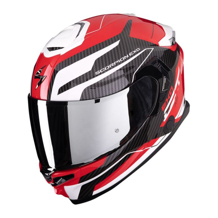 Casco Scorpion Exo-gt Sp Air Flex Rosso Bianco