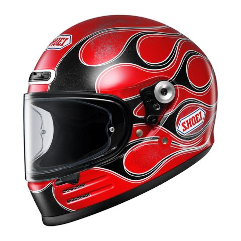 Casco Integrale ShoeiGlamster 06 Blast Rosso Nero