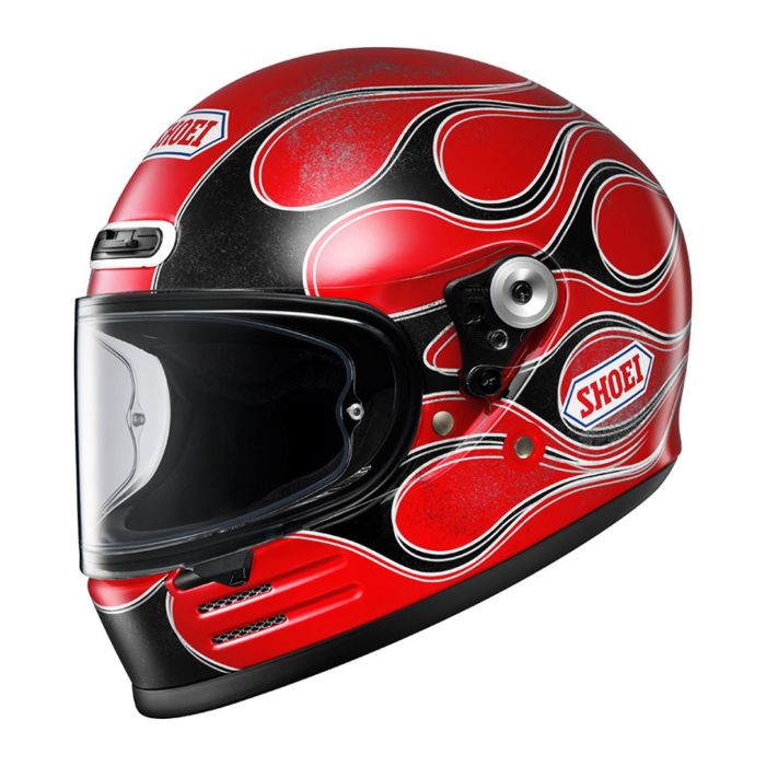 Casco Integrale ShoeiGlamster 06 Blast Rosso Nero