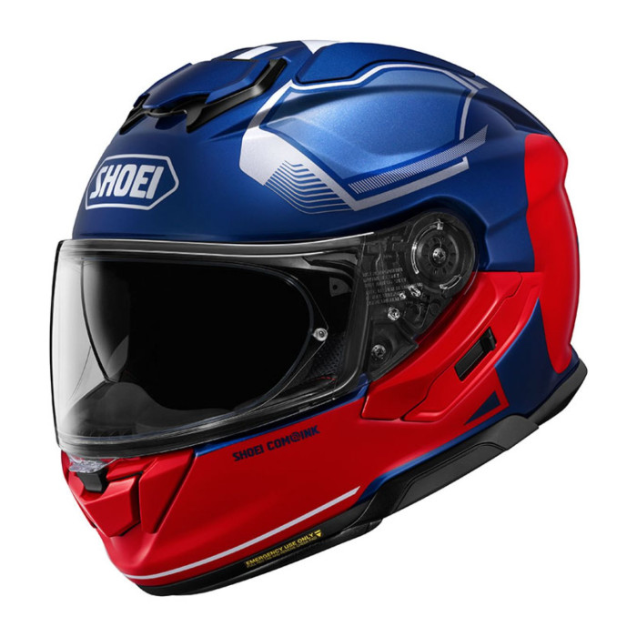 Casco Integrale ShoeiGt-air 3 Mike Rosso Blu