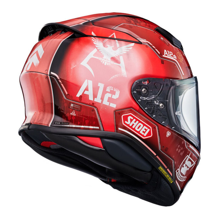 Casco Integrale ShoeiNxr2 Char's Zaku II TC1 Rosso