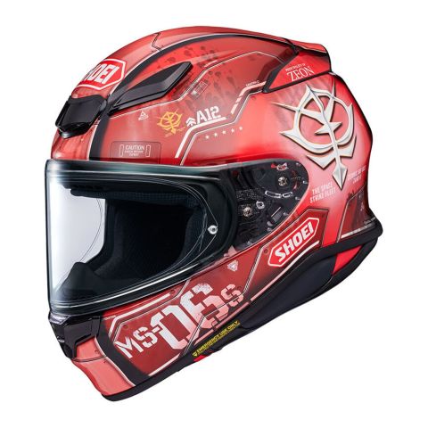 Casco Integrale ShoeiNxr2 Char's Zaku II TC1 Rosso