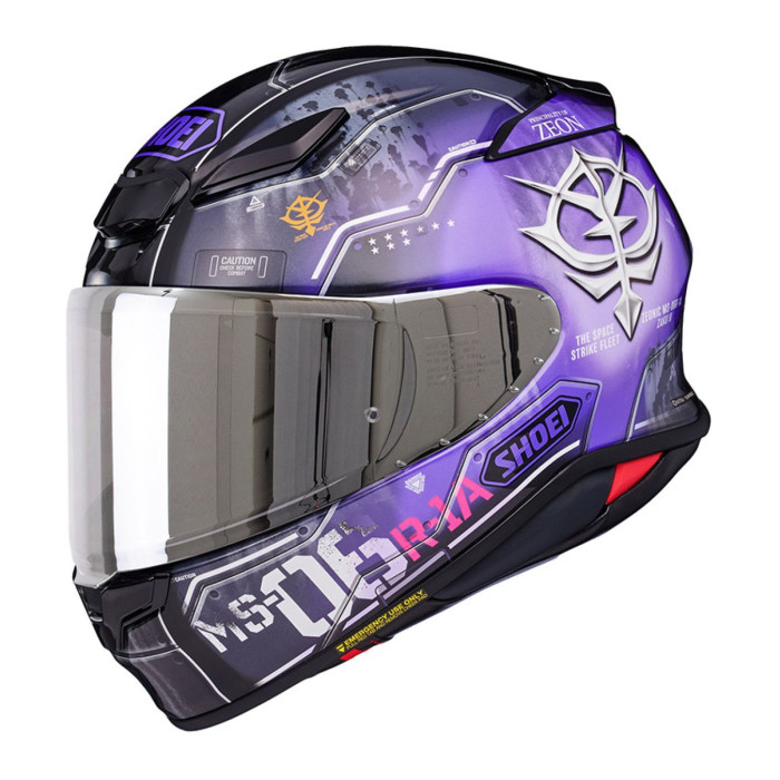 Casco Integrale ShoeiNxr2 H-mobility Zaku TC12 Viola