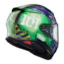 Casco Integrale ShoeiNxr2 Ms-05 Zaku I TC11 Verde Blu