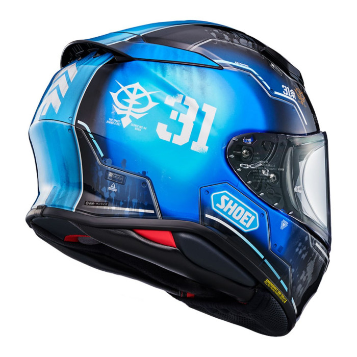 Casco Integrale ShoeiNxr2 Ramba Ral's Bugu TC2 Azzurro