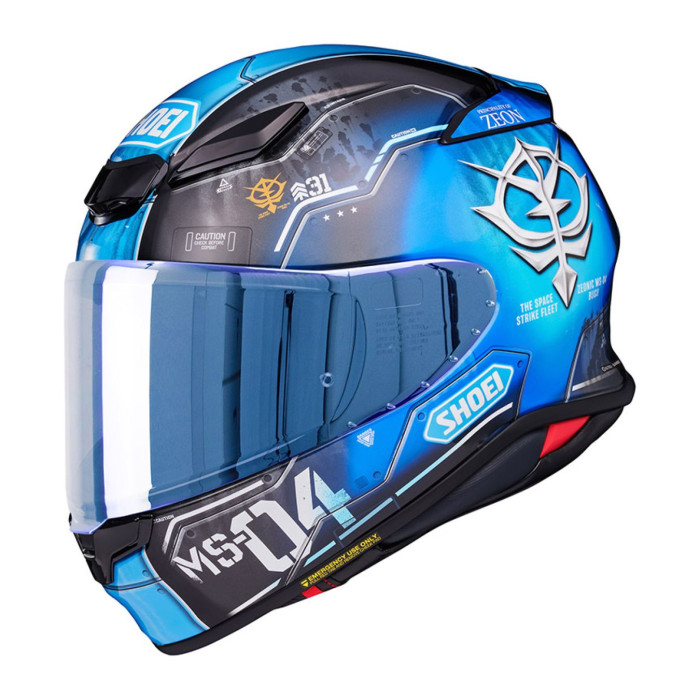 Casco Integrale ShoeiNxr2 Ramba Ral's Bugu TC2 Azzurro