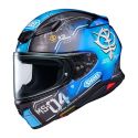 Casco Integrale ShoeiNxr2 Ramba Ral's Bugu TC2 Azzurro
