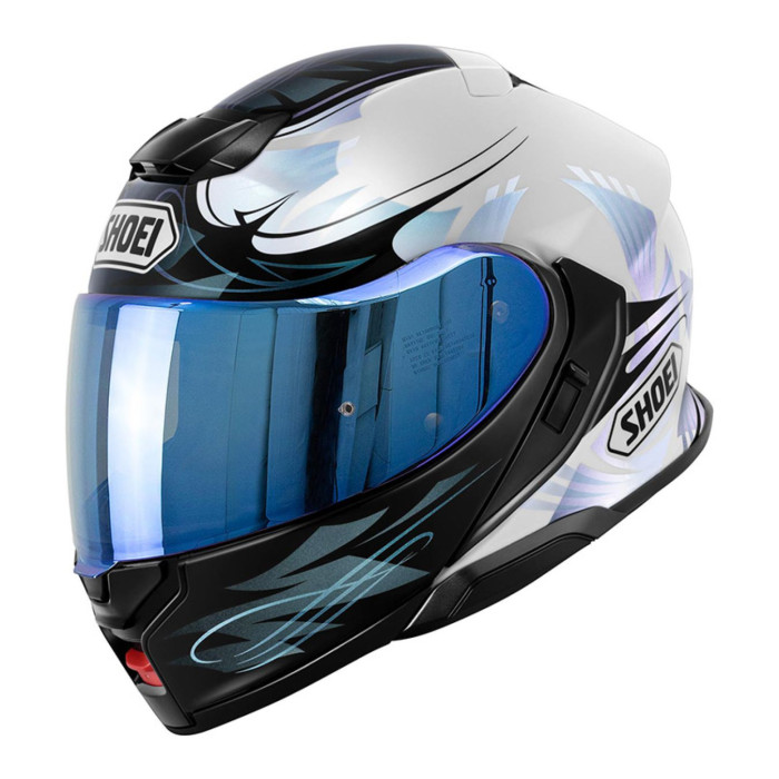 Casco Modulare ShoeiNeotec 3 Breeze TC2 Bianco Azzurro