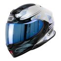 Casco Modulare ShoeiNeotec 3 Breeze TC2 Bianco Azzurro