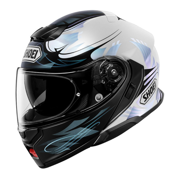 Casco Modulare ShoeiNeotec 3 Breeze TC2 Bianco Azzurro