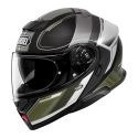 Casco Modulare ShoeiNeotec 3 Sharpen TC11 Nero Grigio Verde
