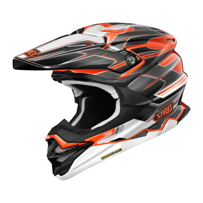 Casco ShoeiVfx-wr 06 Sparkle TC8 Nero Arancio
