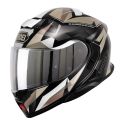 Casco Shoei Neotec 3 Fragments TC10 Nero Marrone