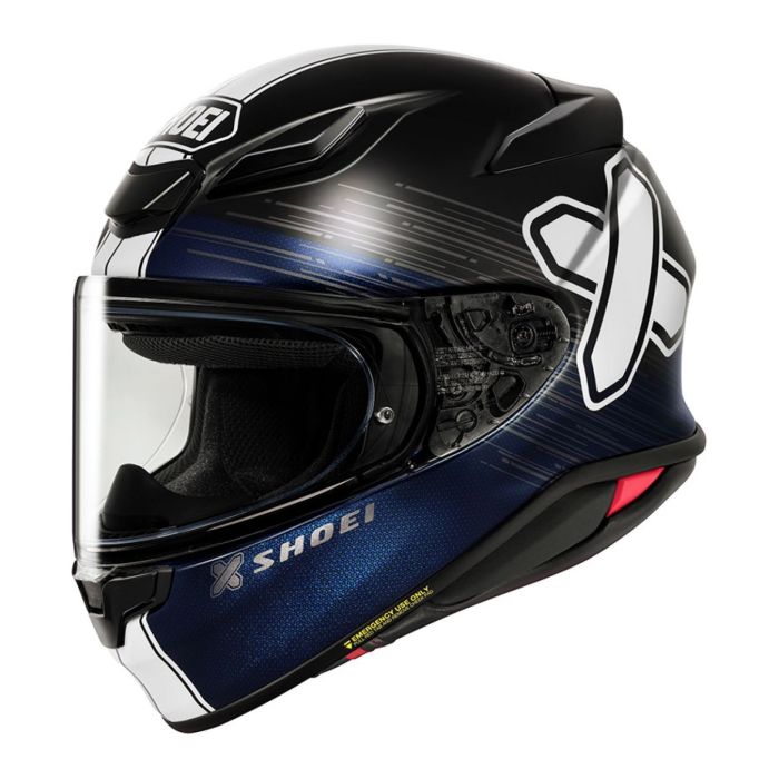 Casco Shoei Nxr2 Ideograph TC5 Nero Blu