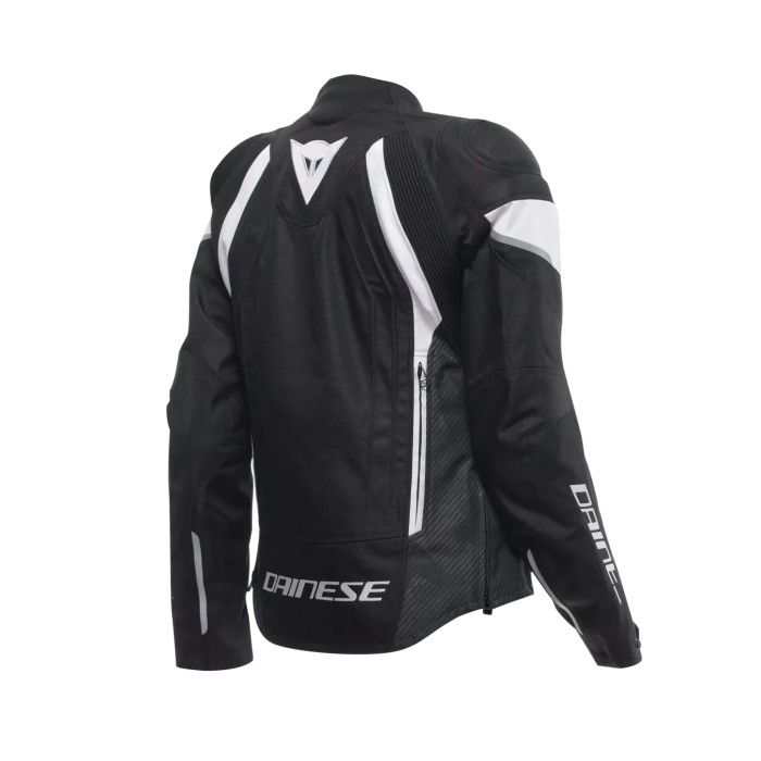 Giacca Moto In Tessuto Donna Dainese Avro 5 Tex Black/white/black