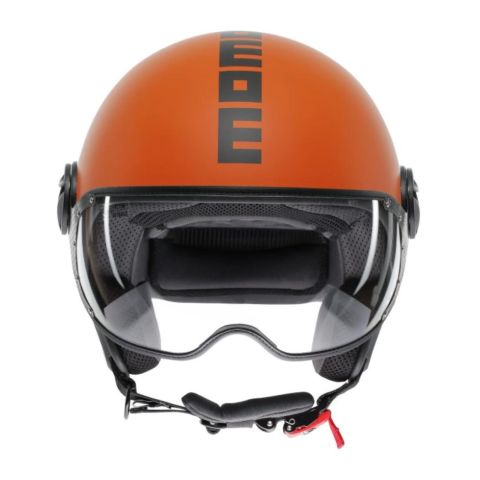Casco Momo Fgtr Classic E2206 Mono Matt Orange Black