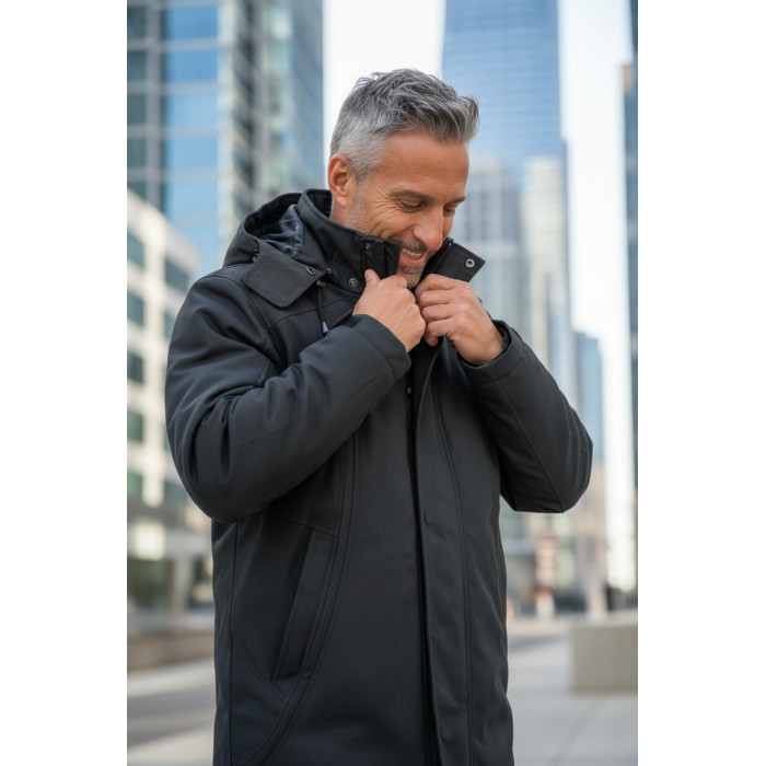 Manteau imperméable 7/8 Held Wallstreet 6751 Noir