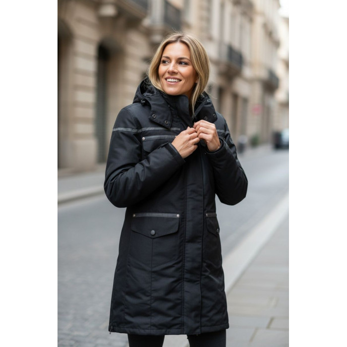 Abrigo Mujer 7/8 Held Tess 6841 Negro