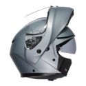 Casco Agv Streetmodular E06 Matt Silver