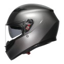 Casco Integrale Agv K3 E06 Matt Luna Grey