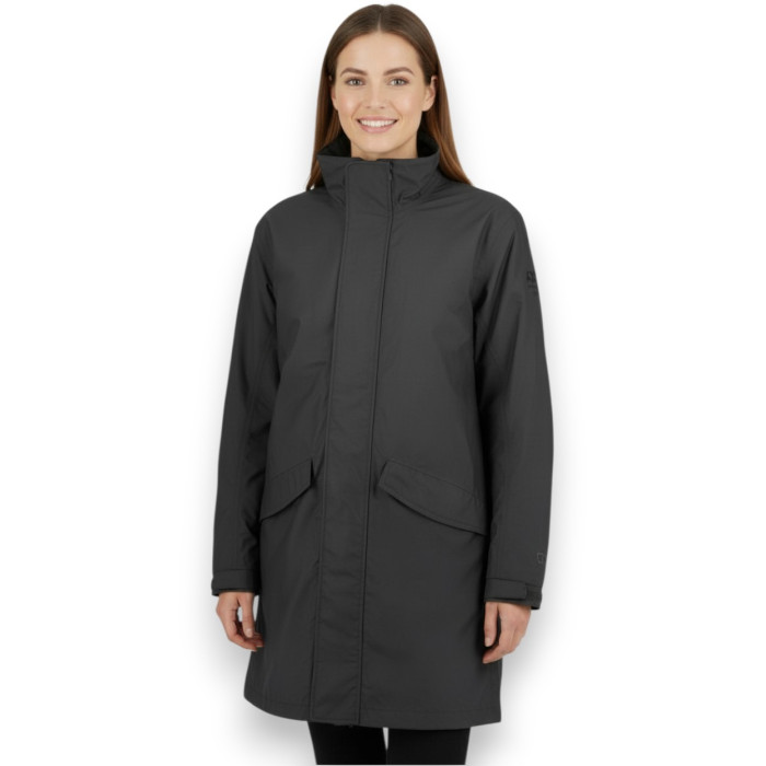 Chaqueta de mujer con protecciones Ixs Cardiff negro