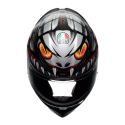 Casco Integrale Agv K1 S E2206 Graphic Lyzard Matt Black/gr