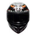 Casco Integrale Agv K1 S E2206 Graphic Lyzard Matt Black/gr