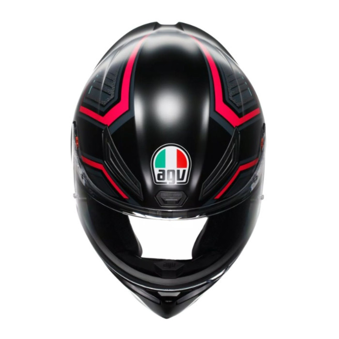 Casco Integrale Agv K1 S E2206 Graphic Sling Matt Black/pink