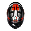 Casco Integrale Agv K1 S E2206 Graphic Fastlap Black/grey/r