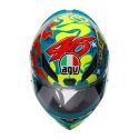 Casco Integrale Agv K1 S E2206 Replica Rossi Mugello 1999