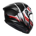 Casco Integrale Agv K6 S E2206 Mplk Graphic Karve Matt Black/whi