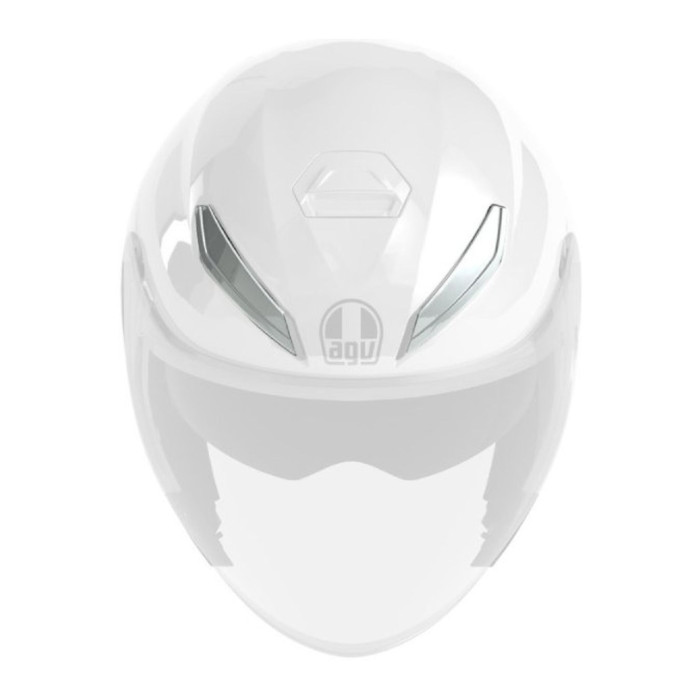Agv Kit Front Vents K5 Jet Evo Stelvio White