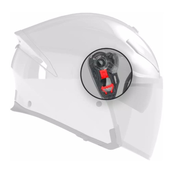 Agv Kit Visiera Mechanism K5 Jet Evo/irides Black