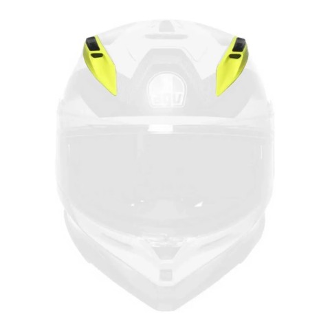Agv Kit Front Vents K7 Yellow Fluo