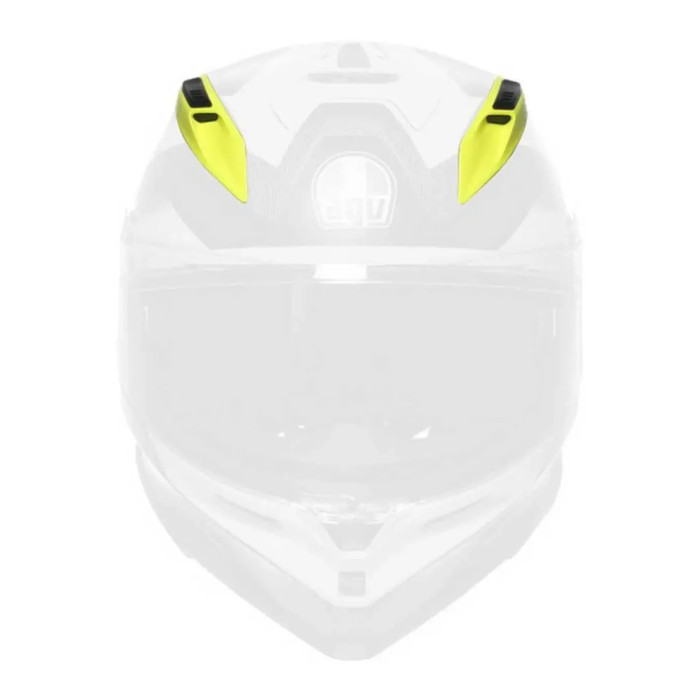Agv Kit Front Vents K7 Yellow Fluo