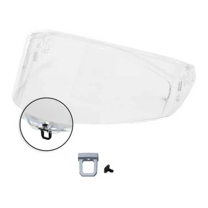 Agv Visiera Hook Repair Kit K7 Black