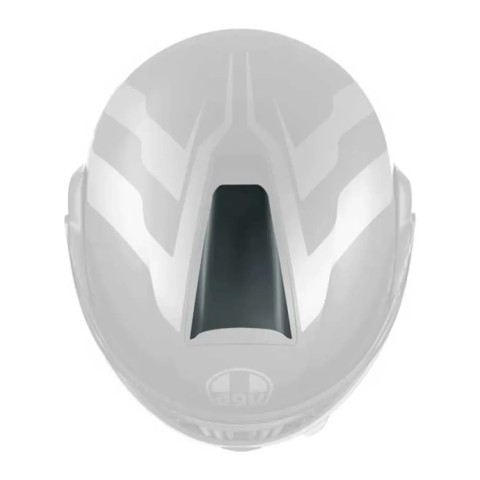 Agv Top Vent Slider Streetmodular Matt Silver