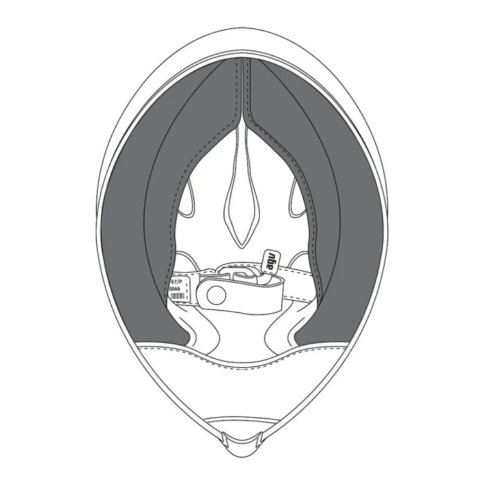 Agv Guanciali Pista Gp Rr 2026 Grey/yellow