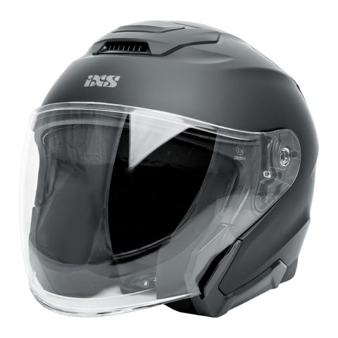 Casco Jet Ixs Rapid J 1.0 Mono Nero Opaco