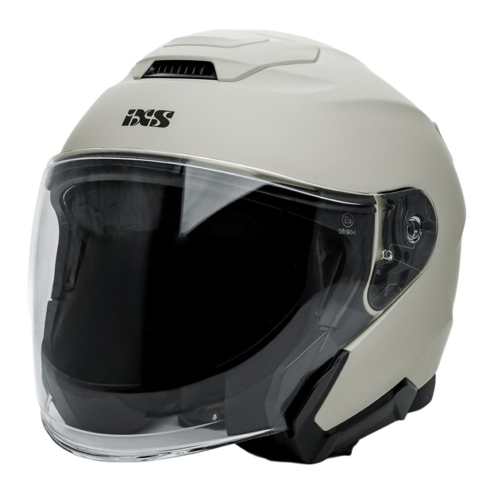 Casco Jet Ixs Rapid J 1.0 Mono Grigio Opaco