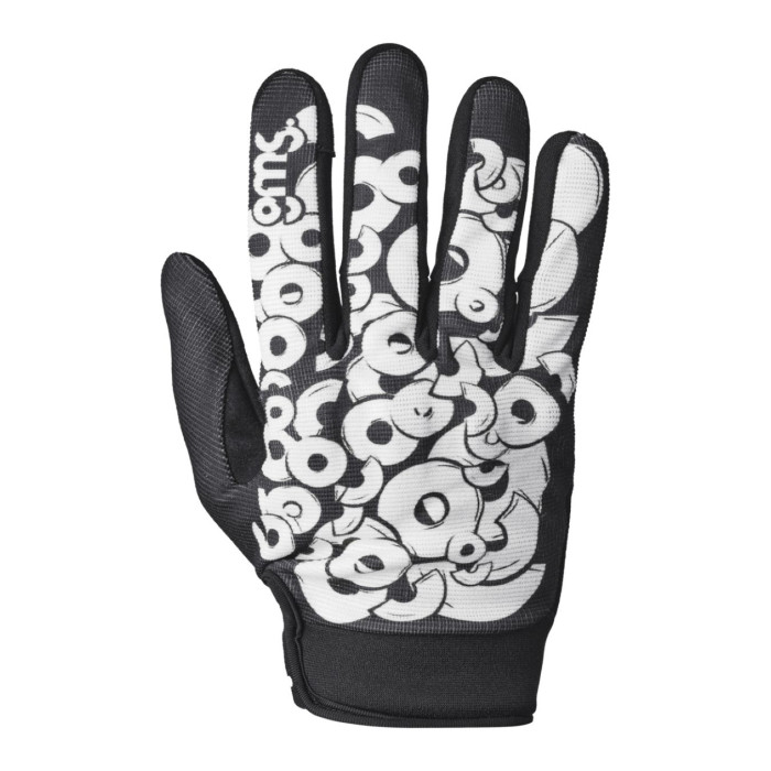 Guanti Gms Jet-city Sport Graffi Nero-bianco