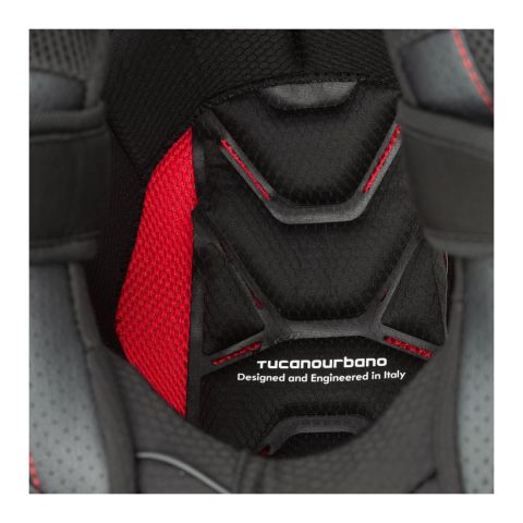 Interno Con Guanciali Per Casco Tucano Urbano Hyperlink Nero