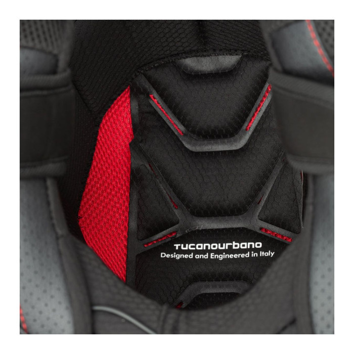 Interno Con Guanciali Per Casco Tucano Urbano Hyperlink Nero