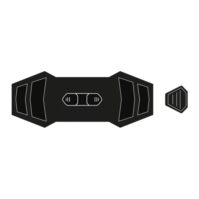 Kit Aerazione Per Tucano Urbano Hyperlink: 2 Prese D'aria Nero